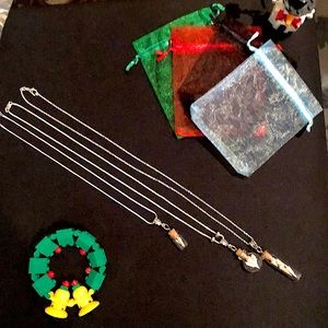 Handmade seashell necklaces